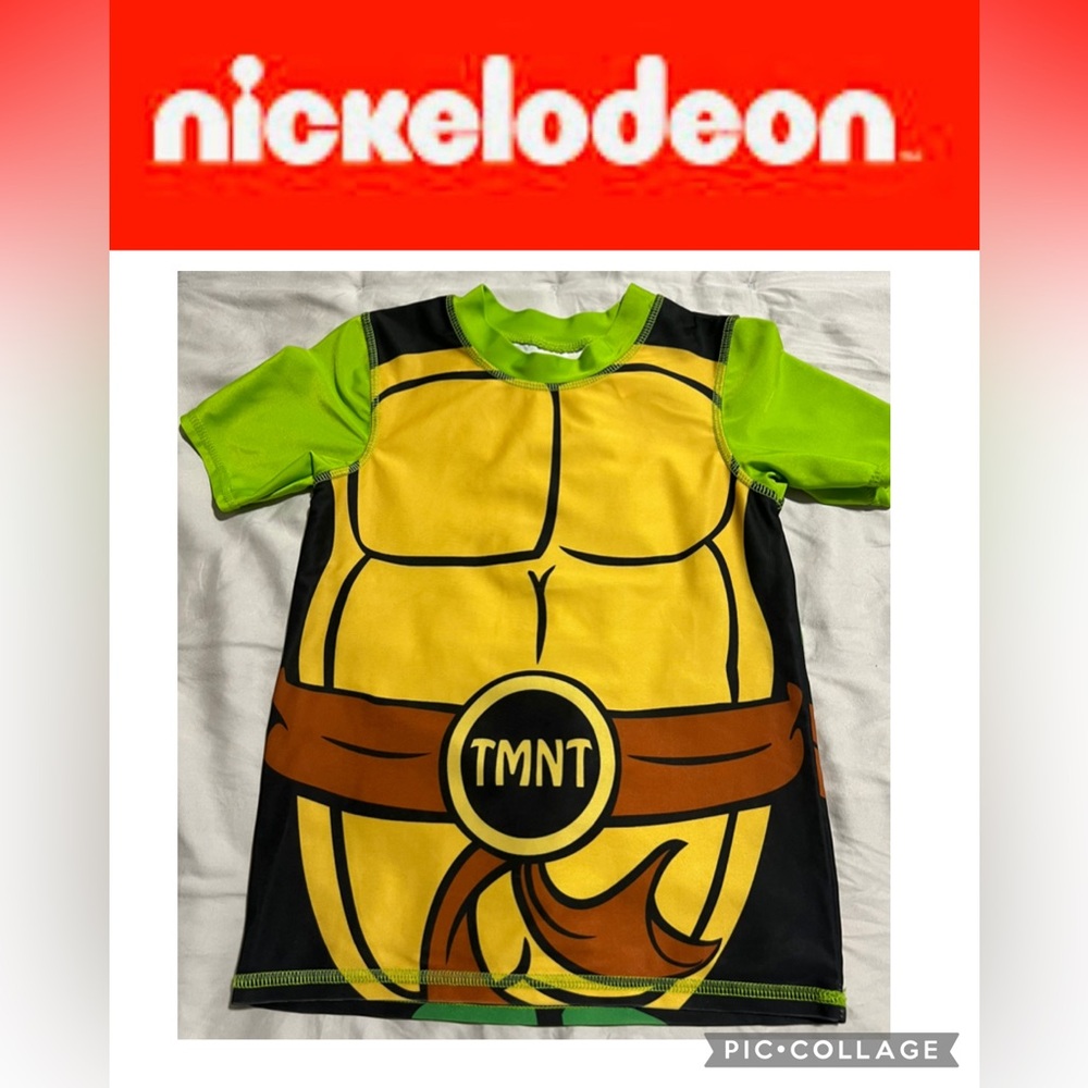 😊Nickelodeon TMNT Costume - Yellow and Green
